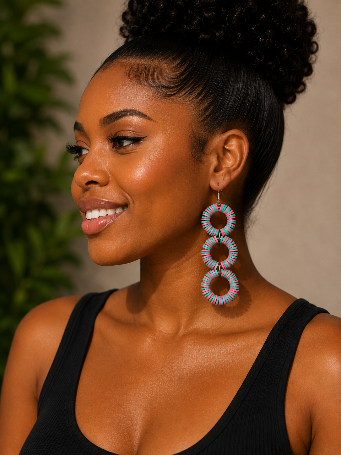 Simply Clay Drop Earrings