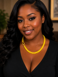 Lemon Drop Glow Necklace
